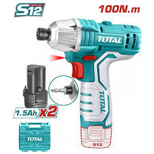 Total Cordless Impact Driver 12V-TIRLI1201