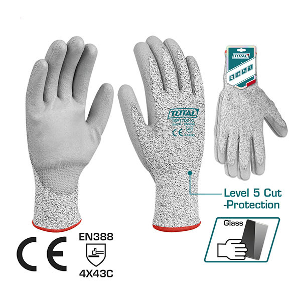 Total Cut-Resistance Gloves-TSP1702-XL