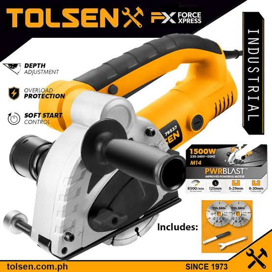 Tolsen Wall Chaser 1500W-79537
