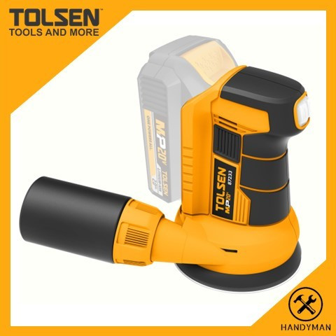 Tolsen Li-ion Cordless Random Orbit Sander 20V-87233