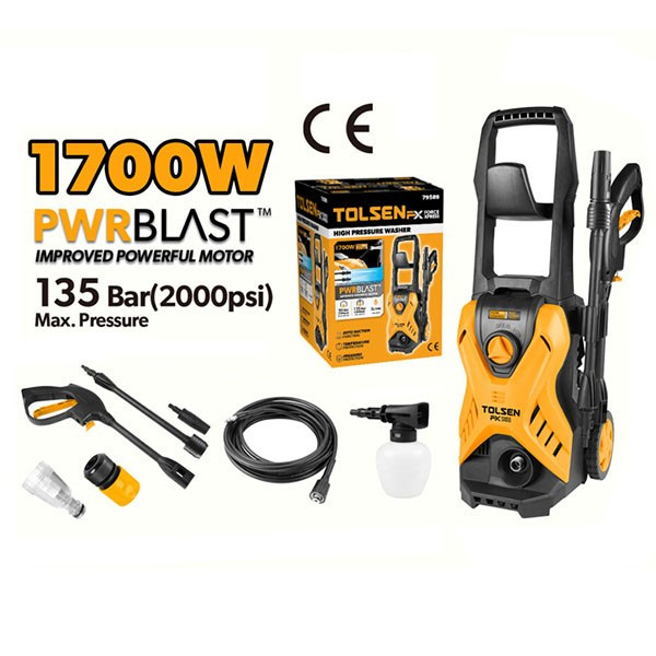 Tolsen High Pressure Washer 1700W-79589