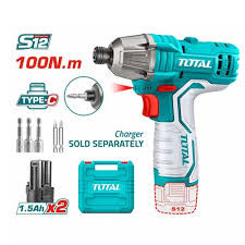 Total Cordless Impact Driver 12V-TIRLI12015