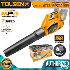Tolsen Brushless Motor Li-ion Cordless Blower 20V-87340