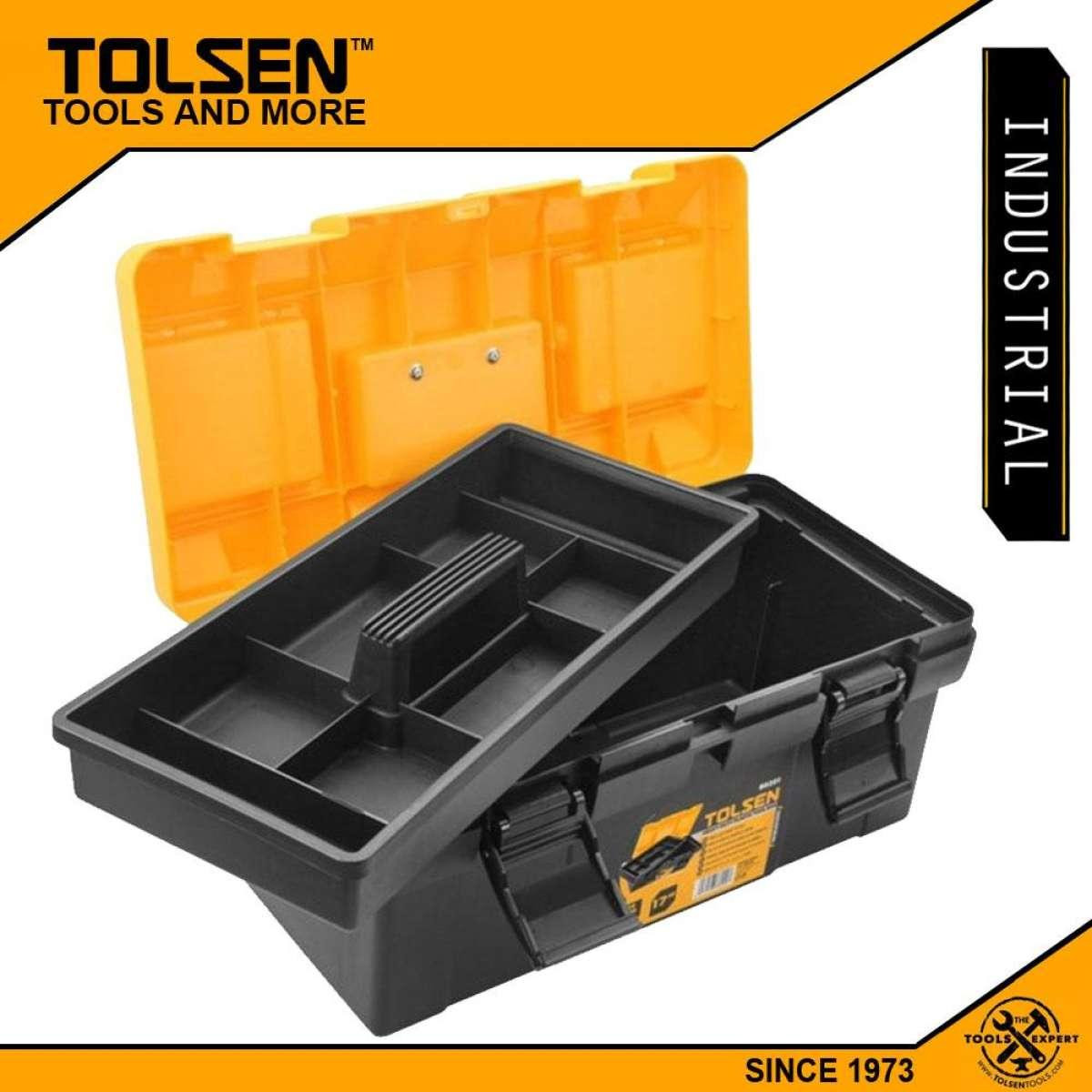 Tolsen Plastic Tool Box 17"-80201