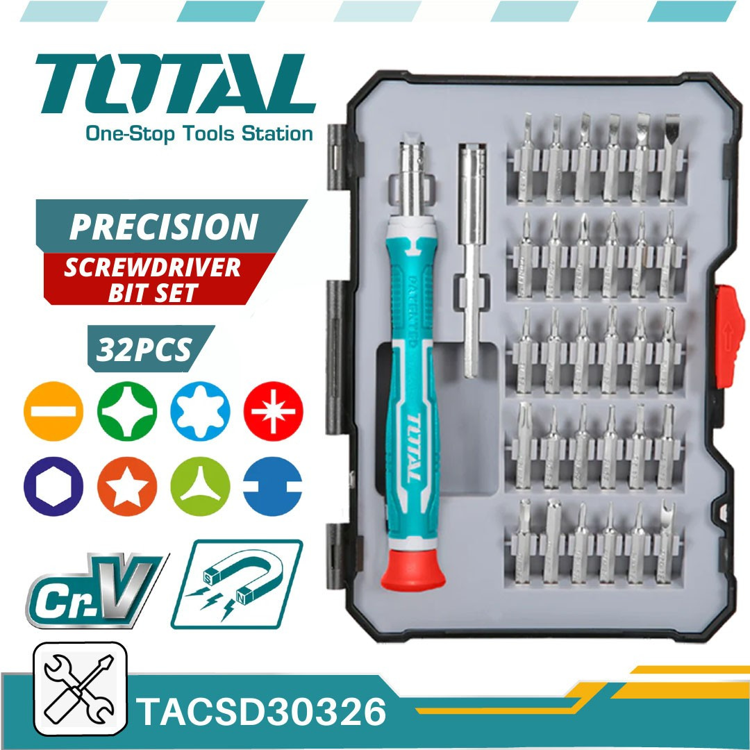 32 Pcs Precision Screwdriver Bit Set