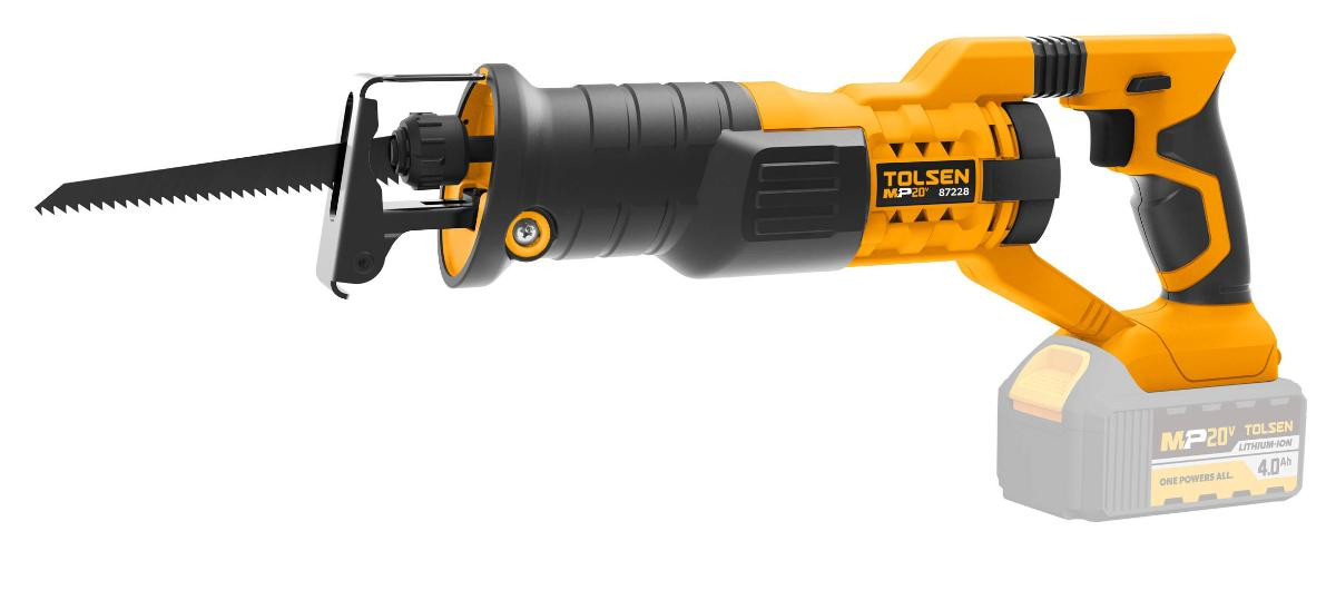 Tolsen Li-ion Cordless Reciprocating Saw 20V-87228