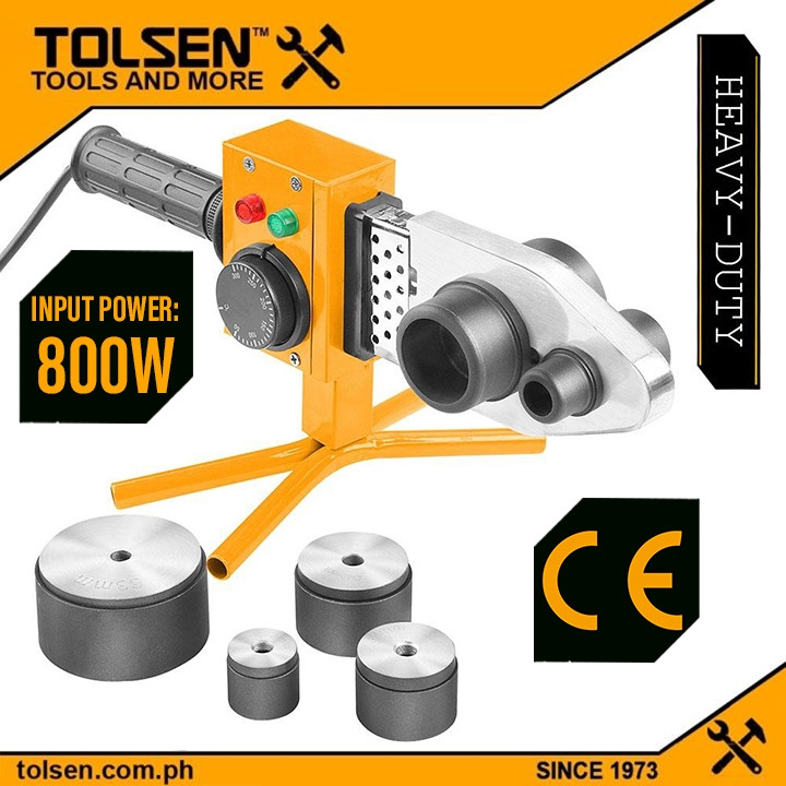 Tolsen PP-R Pipe Welding Machine Set 800W-33022