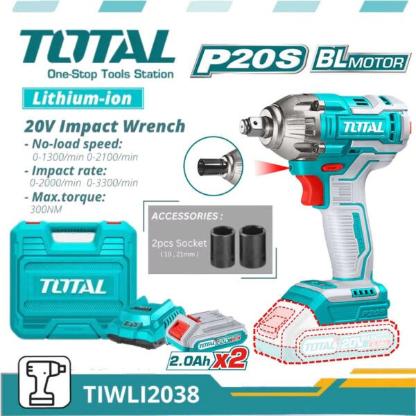 Total Impact Wrench 20V