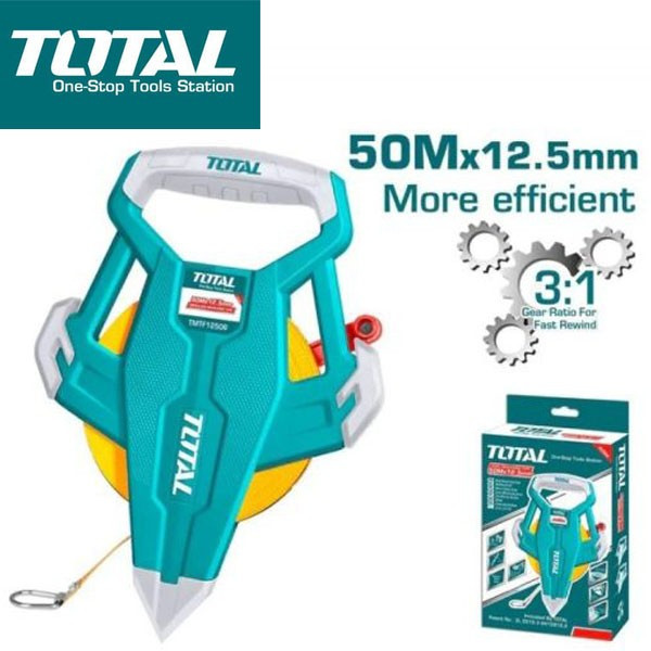 Total Fiberglass Measuring Tape 50M